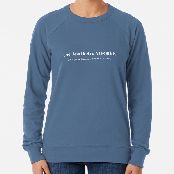 Item preview, The Apathetic Assembly (White Text) designed and sold by Cheventea.