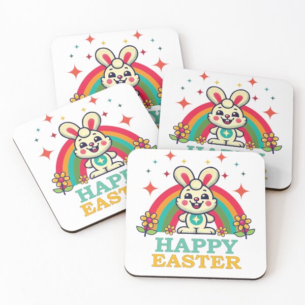 Item preview, Easter Retro Aesthetics Cheerful Bunny designed and sold by LuminOrb.