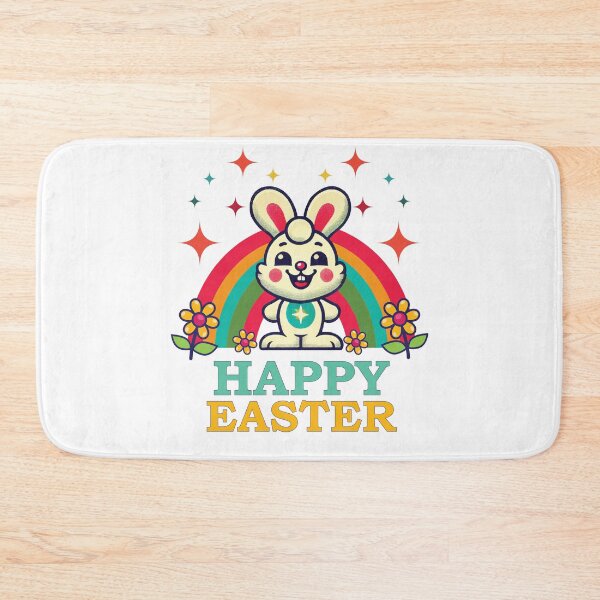 Item preview, Easter Retro Aesthetics Cheerful Bunny designed and sold by LuminOrb.