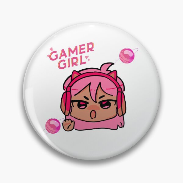 Item preview, Kawaii Gamer Girl – Cute Pink Anime Style Gaming Character designed and sold by Printdesigns1.