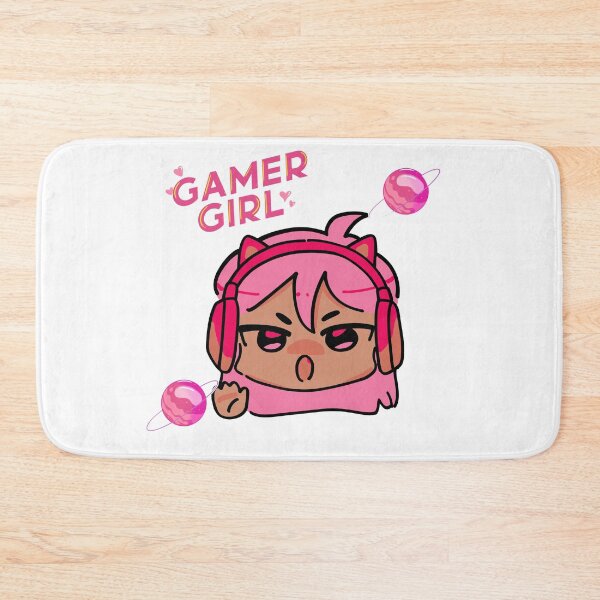 Item preview, Kawaii Gamer Girl – Cute Pink Anime Style Gaming Character designed and sold by Printdesigns1.