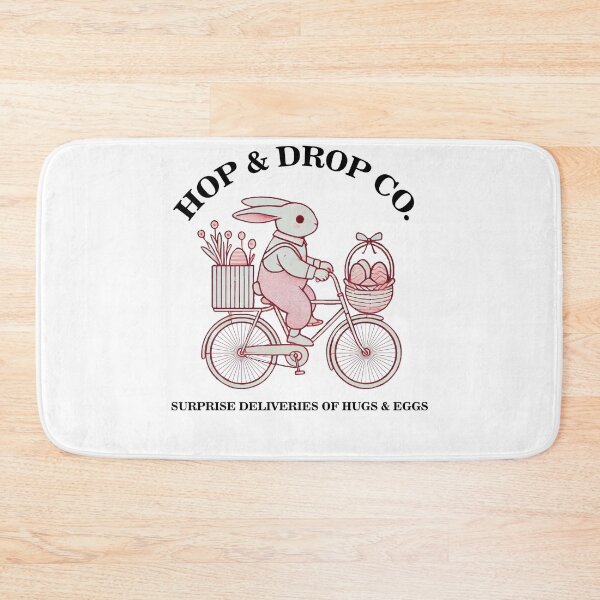 Item preview, Easter Retro Style Bunny Bike Surprise designed and sold by LuminOrb.