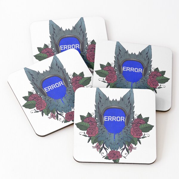 Item preview, Gothic Protogen Floral Bluescreen Furry designed and sold by ZcatUwU.