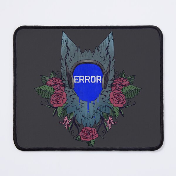 Item preview, Gothic Protogen Floral Bluescreen Furry designed and sold by ZcatUwU.