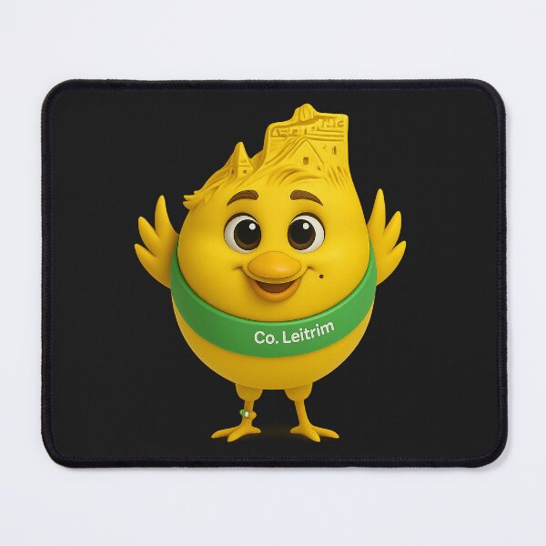 Item preview, Leitrim Spudie | Cute Irish Cartoon Chick – County Leitrim Gift with Landmark Hair designed and sold by Spudies.
