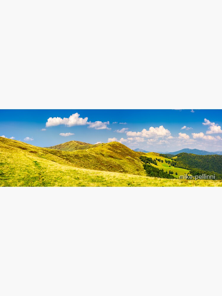 panorama of Krasna mountain ridge by mike-pellinni