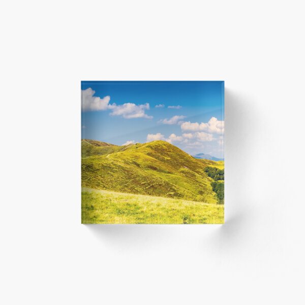 panorama of Krasna mountain ridge Acrylic Block