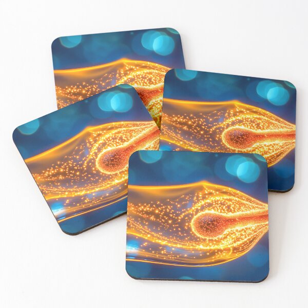 Item preview, Dynamic particle flow with glowing energy effect. designed and sold by Artessie.