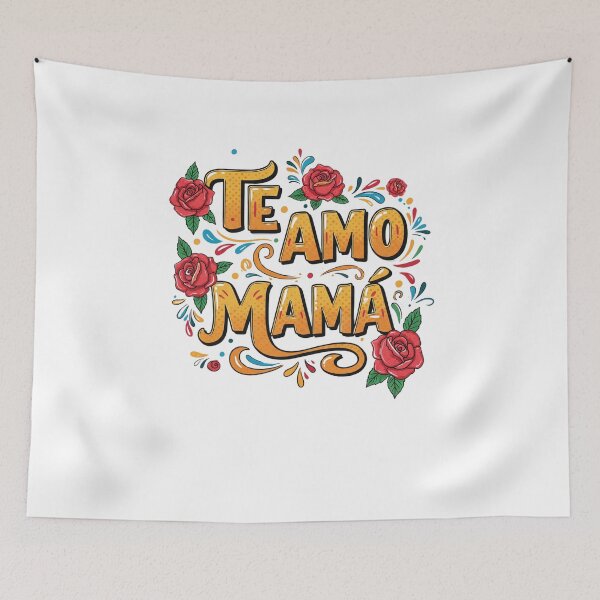 Item preview, Te Amo Mamá Shirt – Spanish Mother's Day Gift, Cute Latino Mom Tee designed and sold by festivefunction.