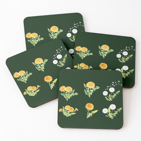 Item preview, Dandelions Set 6 pieces designed and sold by EmeraldeaArt.