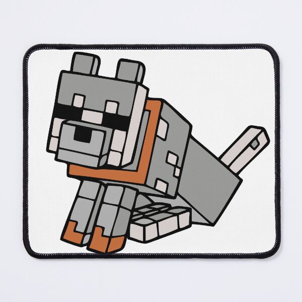 Item preview, Minecraft Wolf: Your Loyal Cubic Friend designed and sold by Polarisofficial.