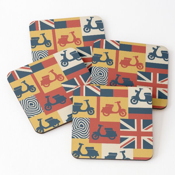 Item preview, MOD VIBES | Retro Scooter Union Jack Design designed and sold by RetroRespect.