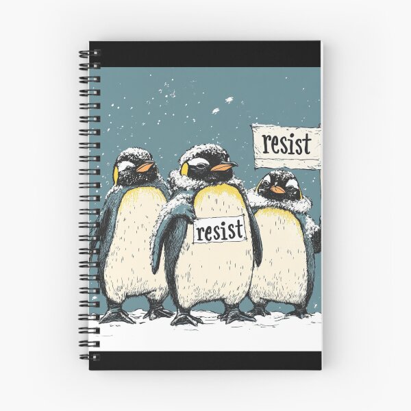 Item preview, Penguins Protest Against Tariffs Funny Penguin Tariff designed and sold by Erniverse.