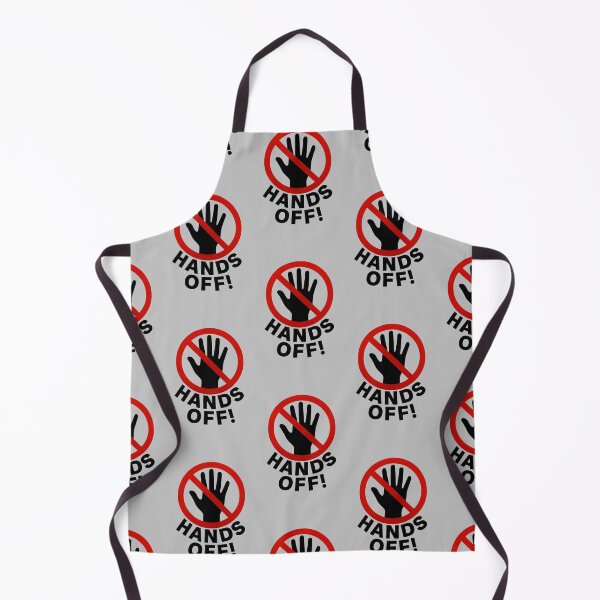 Item preview, Hands Off Sign – Do Not Touch Graphic Design designed and sold by Elviqus Shop.
