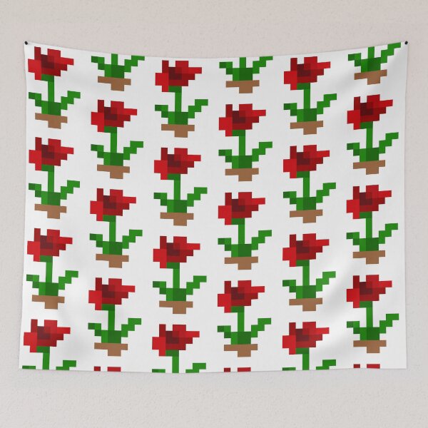 Item preview, Minecraft Rose: Pixel Beauty for Your Cubic Garden designed and sold by Polarisofficial.
