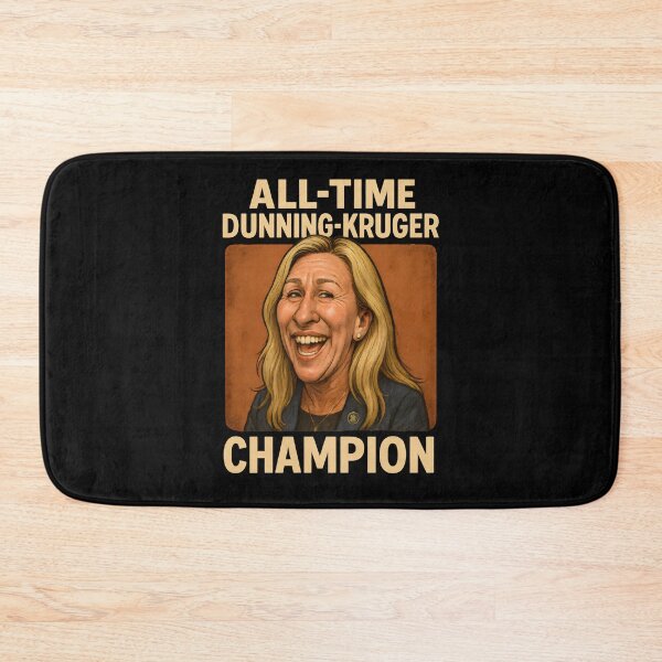 Item preview, MTG. Marjory Taylor Greene. Funny. Dunning Kruger. Republican. designed and sold by Atheist-Heaven.