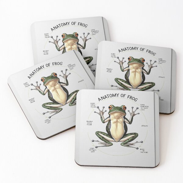 Item preview, Anatomy of a Frog designed and sold by Vintage Designs +.