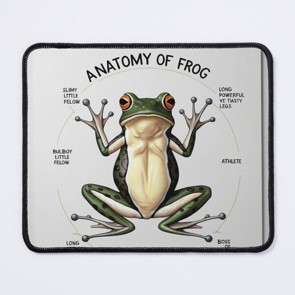 Item preview, Anatomy of a Frog designed and sold by Vintage Designs +.