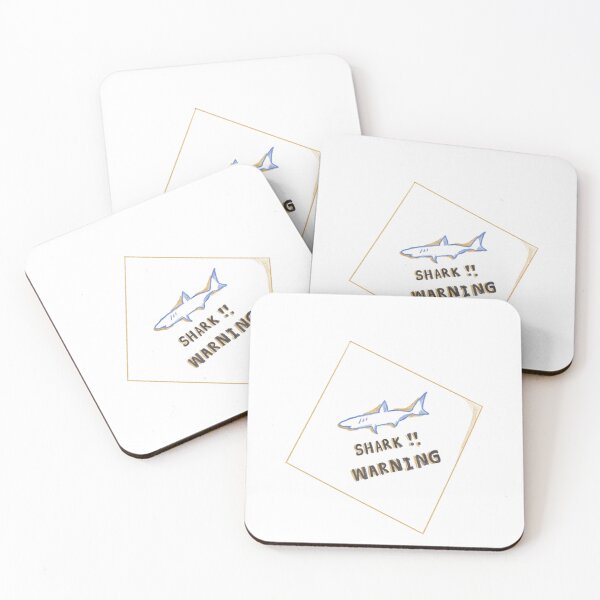 Item preview, Shark warning Sign designed and sold by tnthisshop.