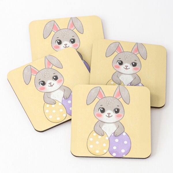 Item preview, Easter Bunny with egg - HAPPY EASTER designed and sold by JustSlay28.