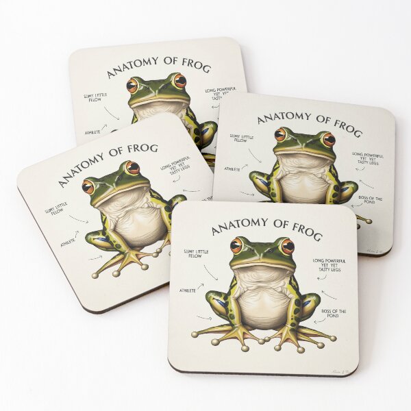 Item preview, Anatomy of a Frog designed and sold by Vintage Designs +.