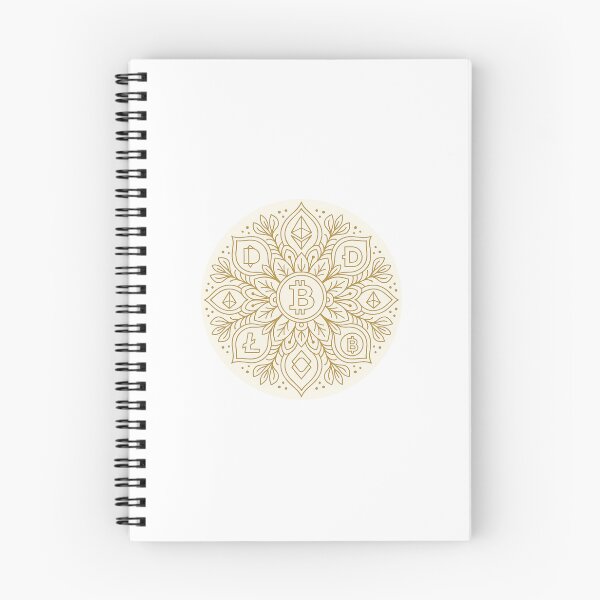 Item preview, Crypto Mandala Pattern Design designed and sold by nvrprooo.