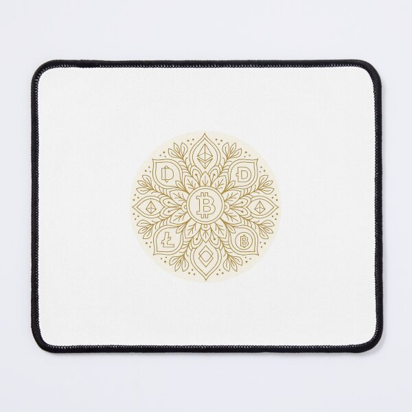 Item preview, Crypto Mandala Pattern Design designed and sold by nvrprooo.