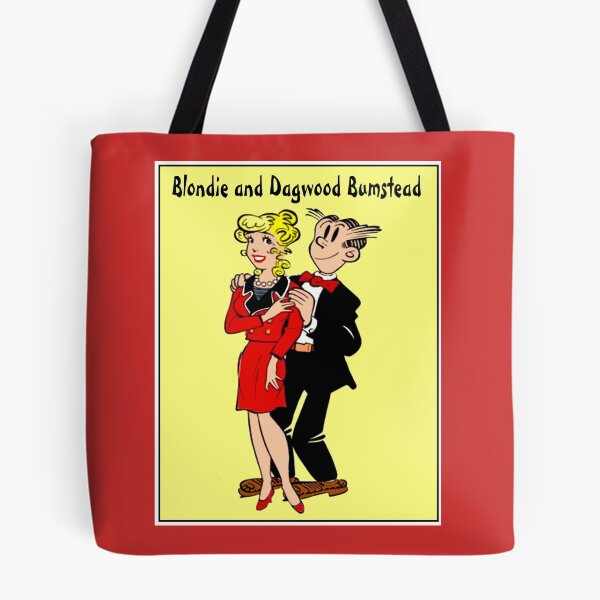 Item preview, Blondie and Dagwood Bumstead Vintage Restored Comic Strip Print designed and sold by posterbobs.