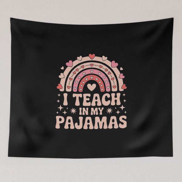 Item preview, Funny Teacher Design - Teaching in Pajamas with Love designed and sold by love3617.