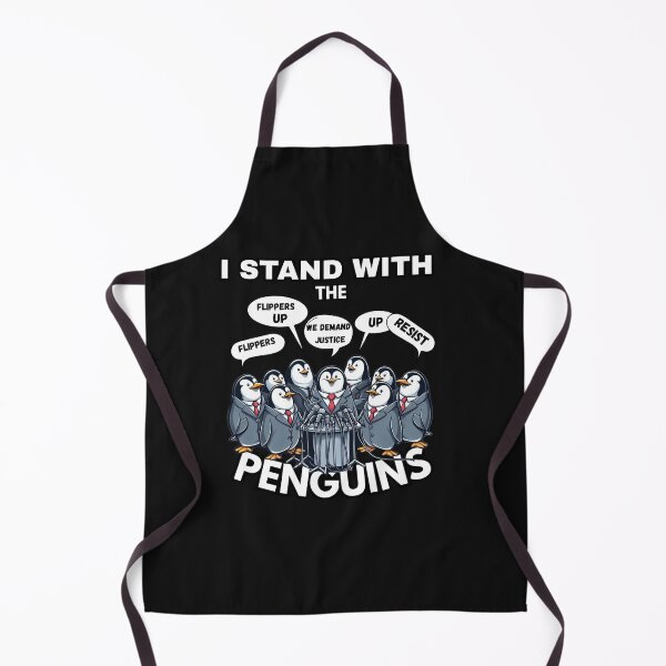 Item preview, I stand with the penguins designed and sold by zingbing.