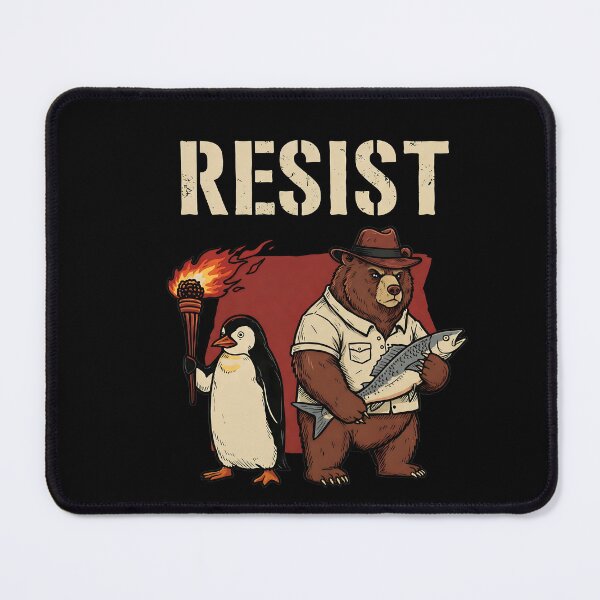 Item preview, Resist-Penguin And Bear designed and sold by svarupa.