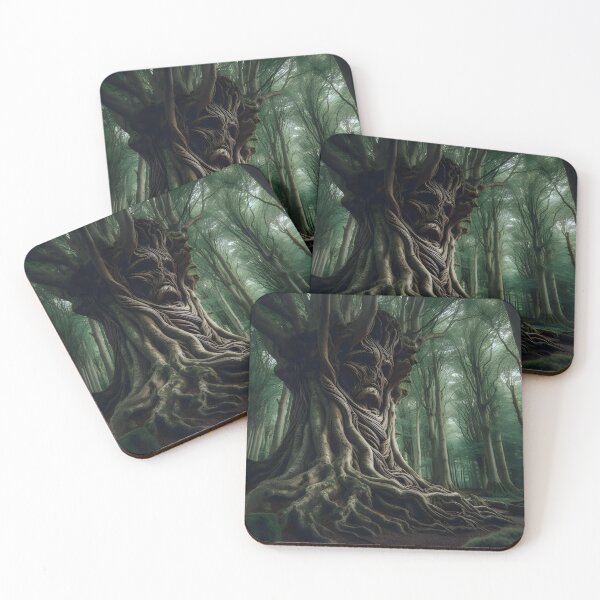 Item preview, Ancient Tree with Face Formation designed and sold by PandaTShirtShop.