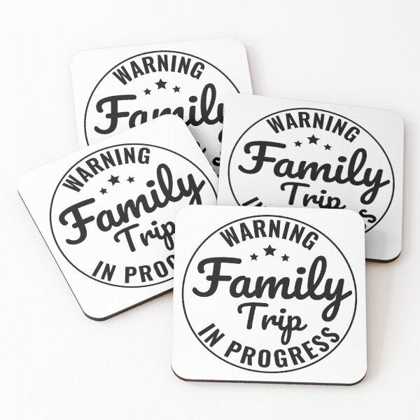 Item preview, Warning Family Trip In Progress designed and sold by Alberto Dominguez.