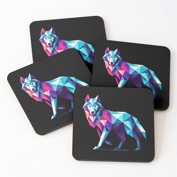 Item preview, Cool Shaped Wolf  designed and sold by Planetporridge.