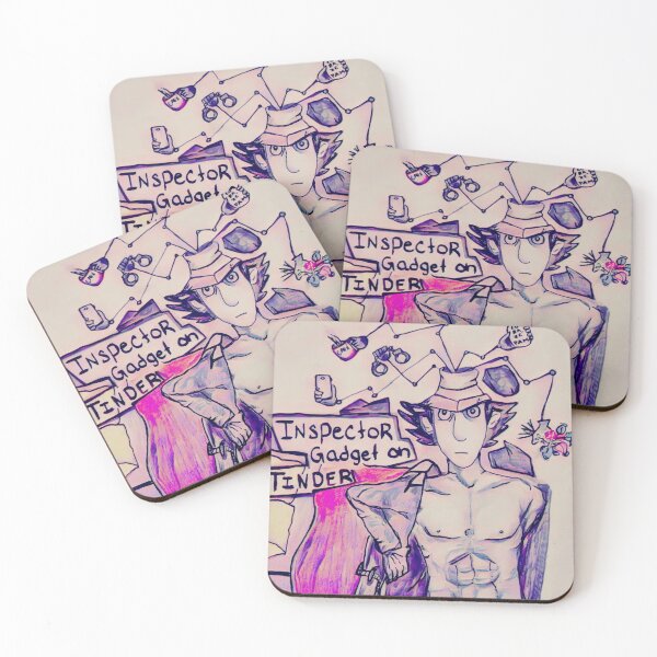 Item preview, Inspector Gadget on Tinder designed and sold by V-rony.