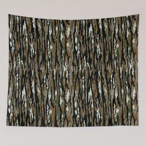 Item preview, camouflage, camouflage tshirt, rhodesian brushstroke, vintage bark camouflage, tree camouflage, oak camouflage, mossy oak camouflage,  designed and sold by Camo0godfather.