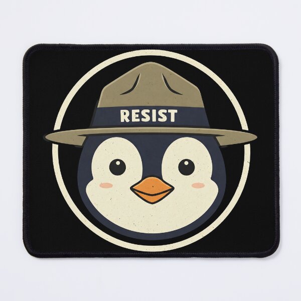 Item preview, Resist-Penguin designed and sold by svarupa.