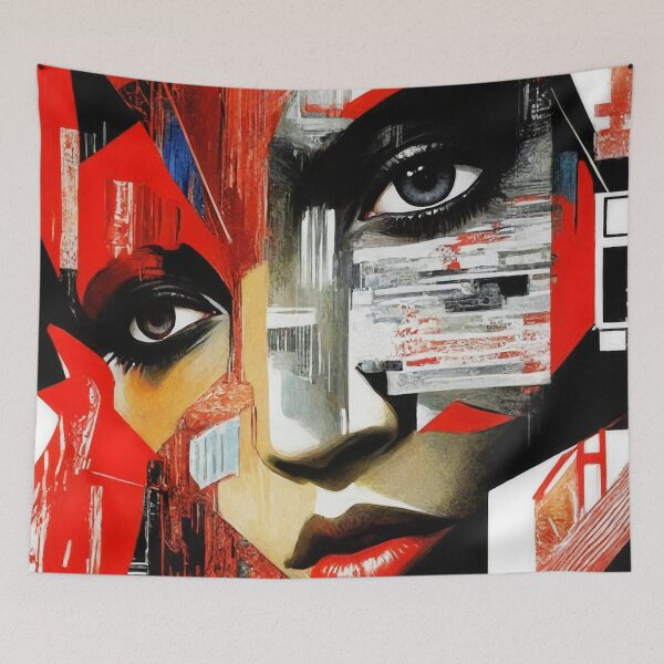 Item preview, Cyberpunk Collage / Genesis Noir designed and sold by StudioDestruct.