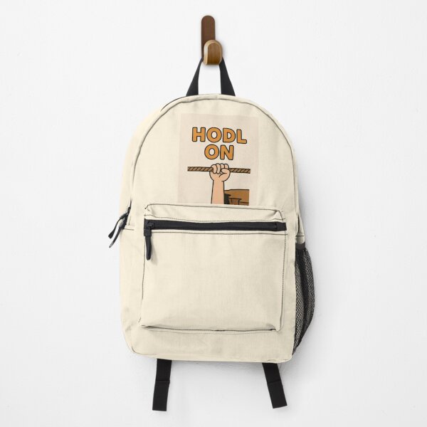 Item preview, HODL ON: Grasping Crypto Over the Edge designed and sold by nvrprooo.