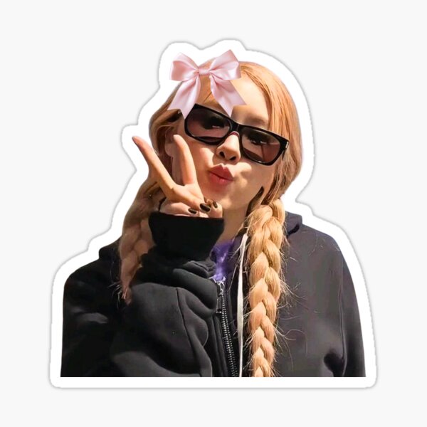 Item preview, Rosé Blackpink Bow designed and sold by liayuglyart.