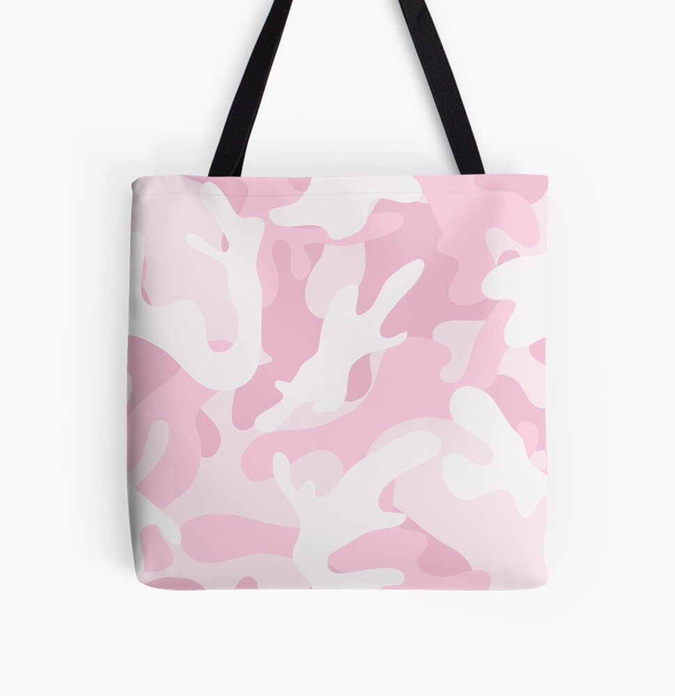 Camo pattern of light pink iPhone Case