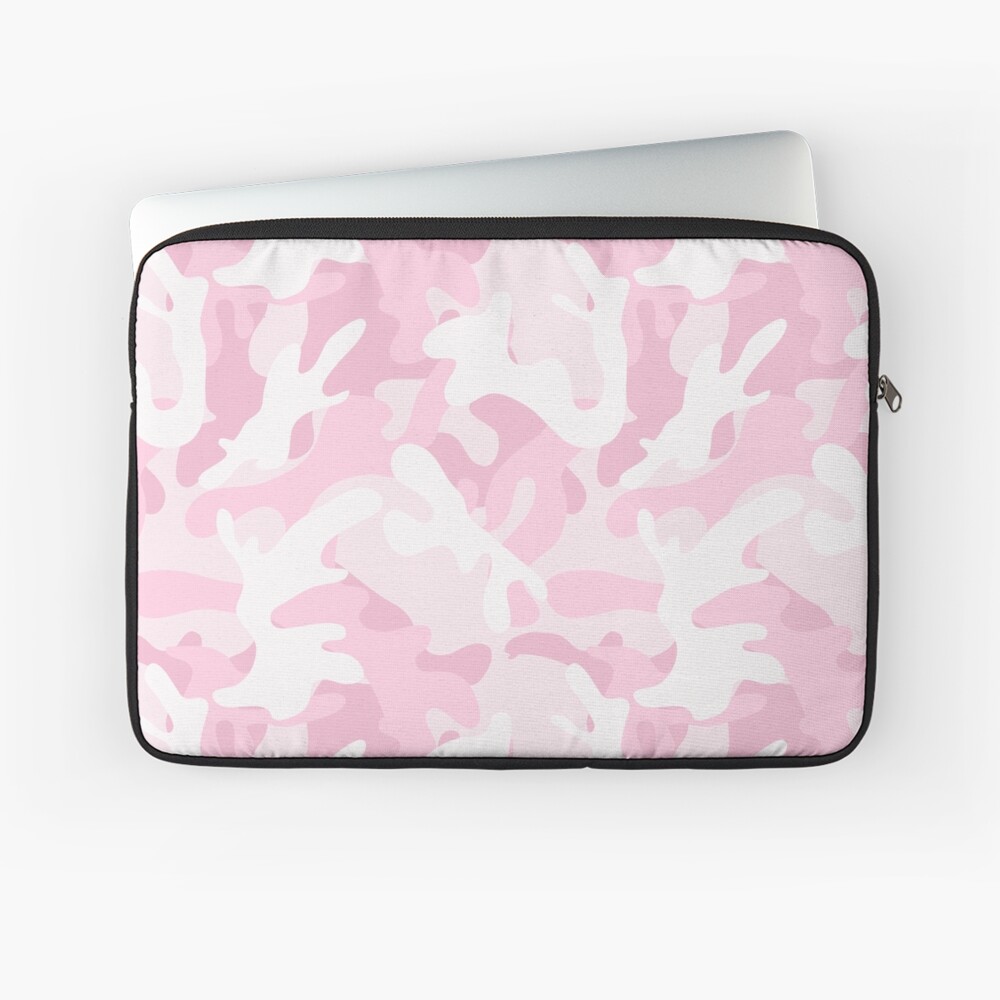 Camo pattern of light pink iPhone Case