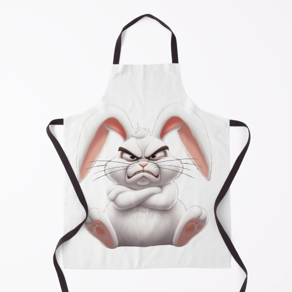 Item preview, Grumpy Cartoon Rabbit with Crossed Arms designed and sold by liman2000.