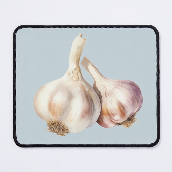 Item preview, Two White Garlic Bulbs designed and sold by Violet Peonies.