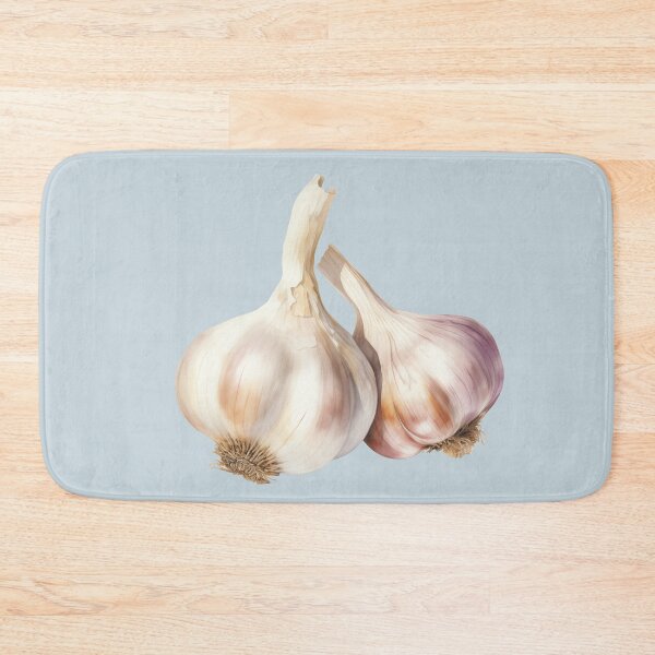 Item preview, Two White Garlic Bulbs designed and sold by Violet Peonies.