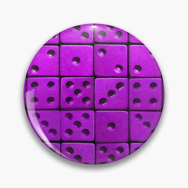 Item preview, Dice with Life Design in Purple designed and sold by TerenceLacey.