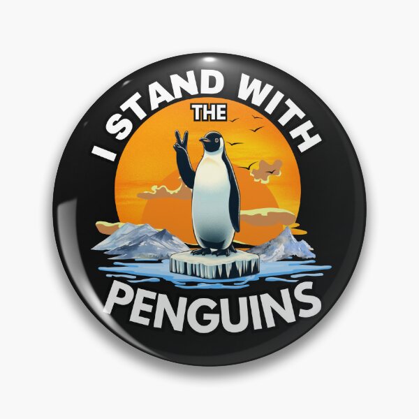 Item preview, I stand with the penguins designed and sold by zingbing.