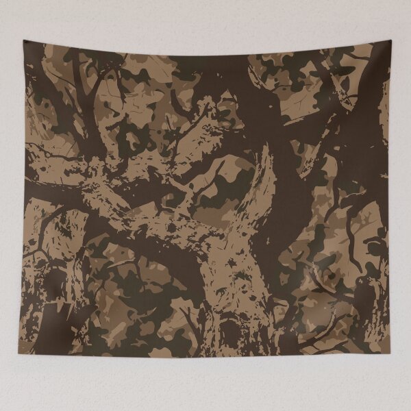 Item preview, camouflage, vector camouflage, rhodesian brushstroke, vintage bark camouflage, tree camouflage, oak camouflage, mossy oak camouflage,  designed and sold by Camo0godfather.