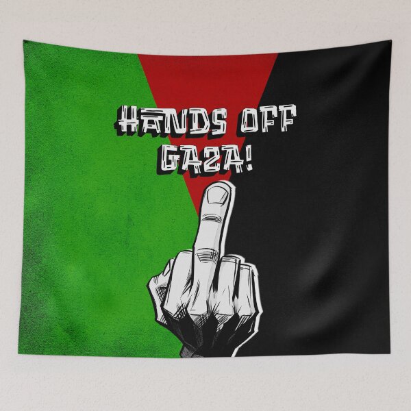 Item preview, Hands off Gaza! designed and sold by Dunkelflaute.