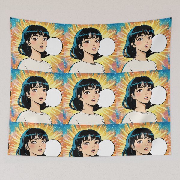 Item preview, Girl Cartoon 4096 designed and sold by Grafititee.